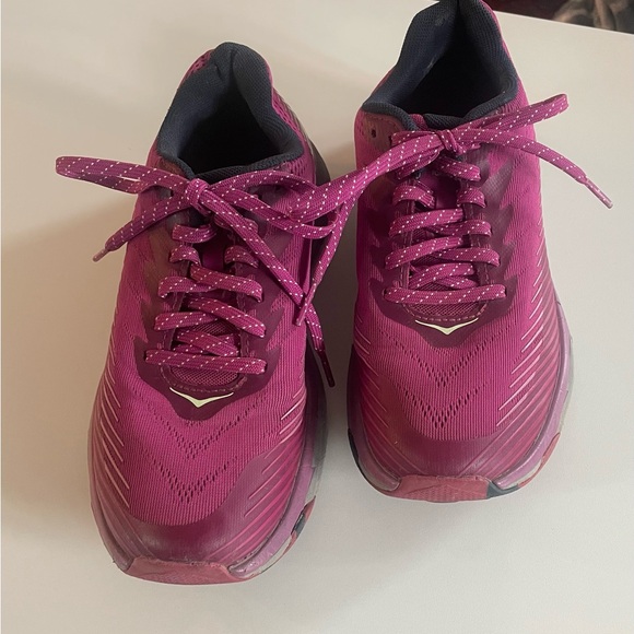 HOKA ONE ONE Women’s Size 8 Trail Running Shoes Pink  Lightweight Cushioned - Picture 10 of 10
